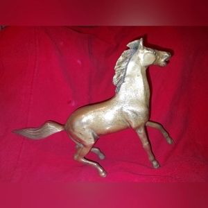 11.5 inch Brass Horse statue.... Vintage